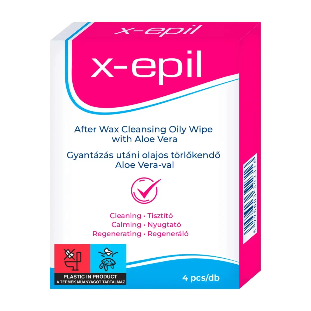 X-Epil, After Waxing Oily Wipes, Cleansing