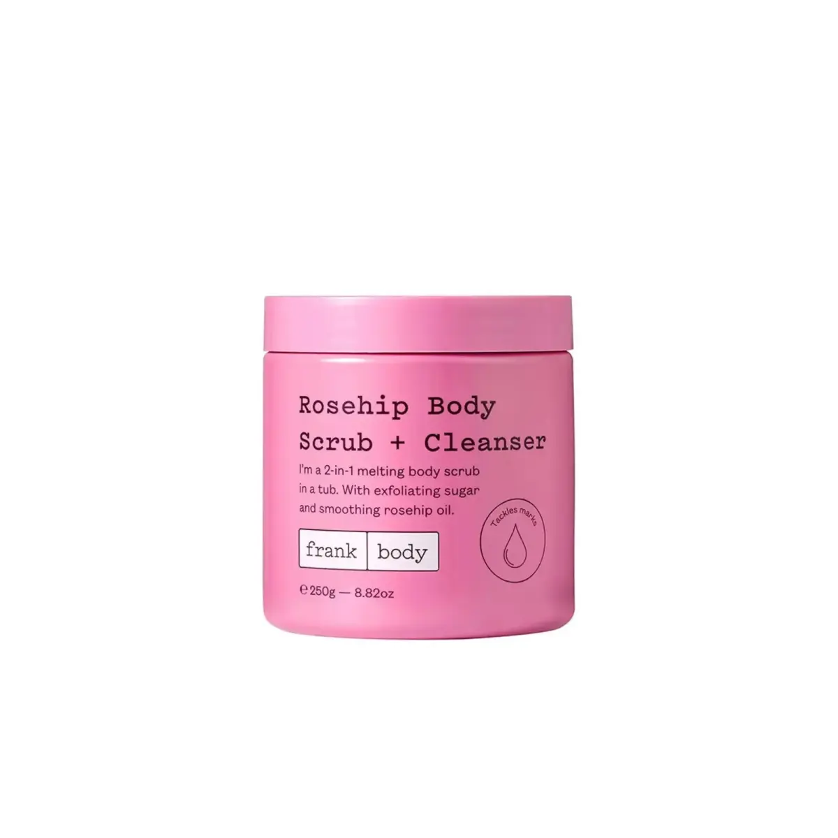 Frank Body, Rosehip, Exfoliating Cleanser, 250