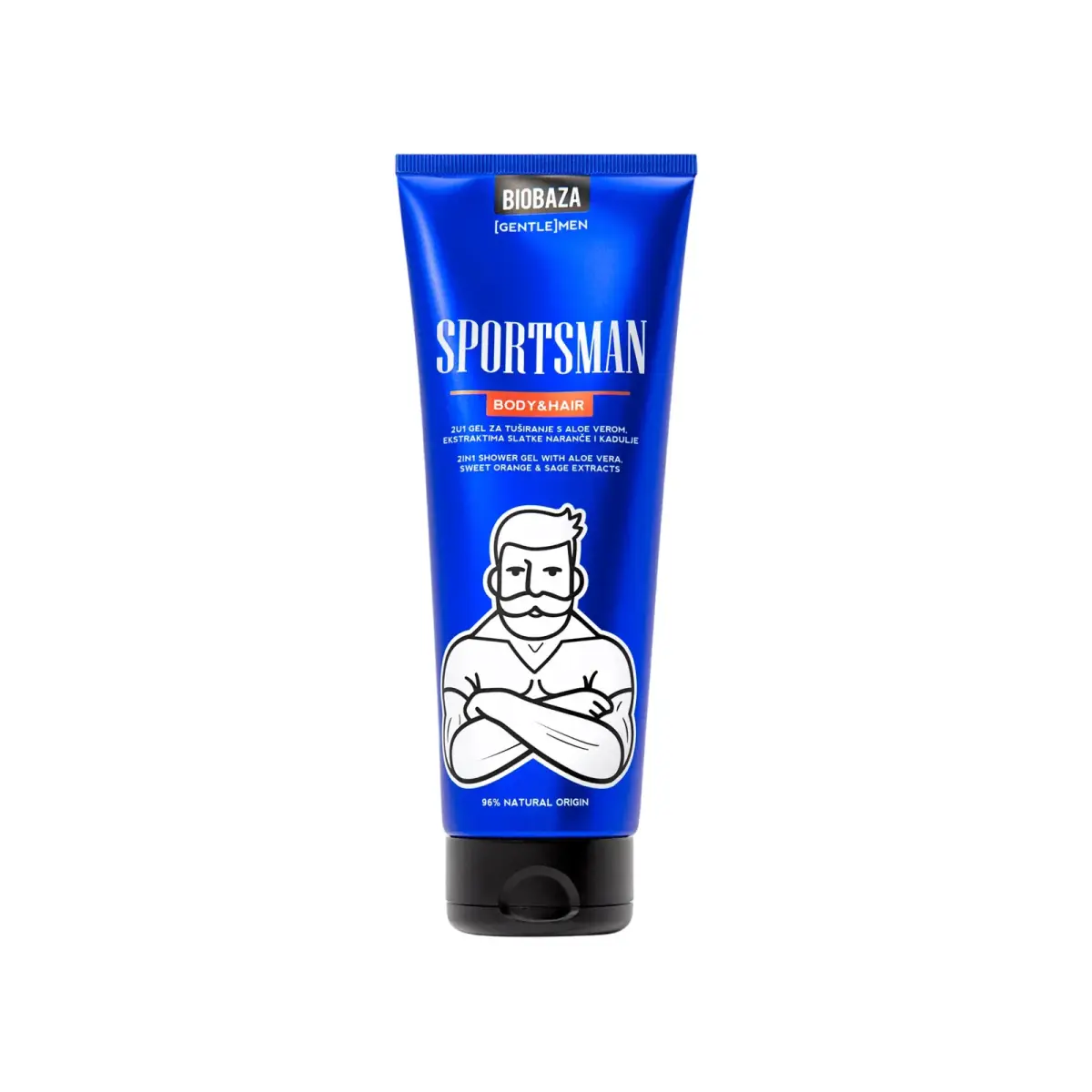 Biobaza, Sportsman, Citrus & Aromatic, Shower