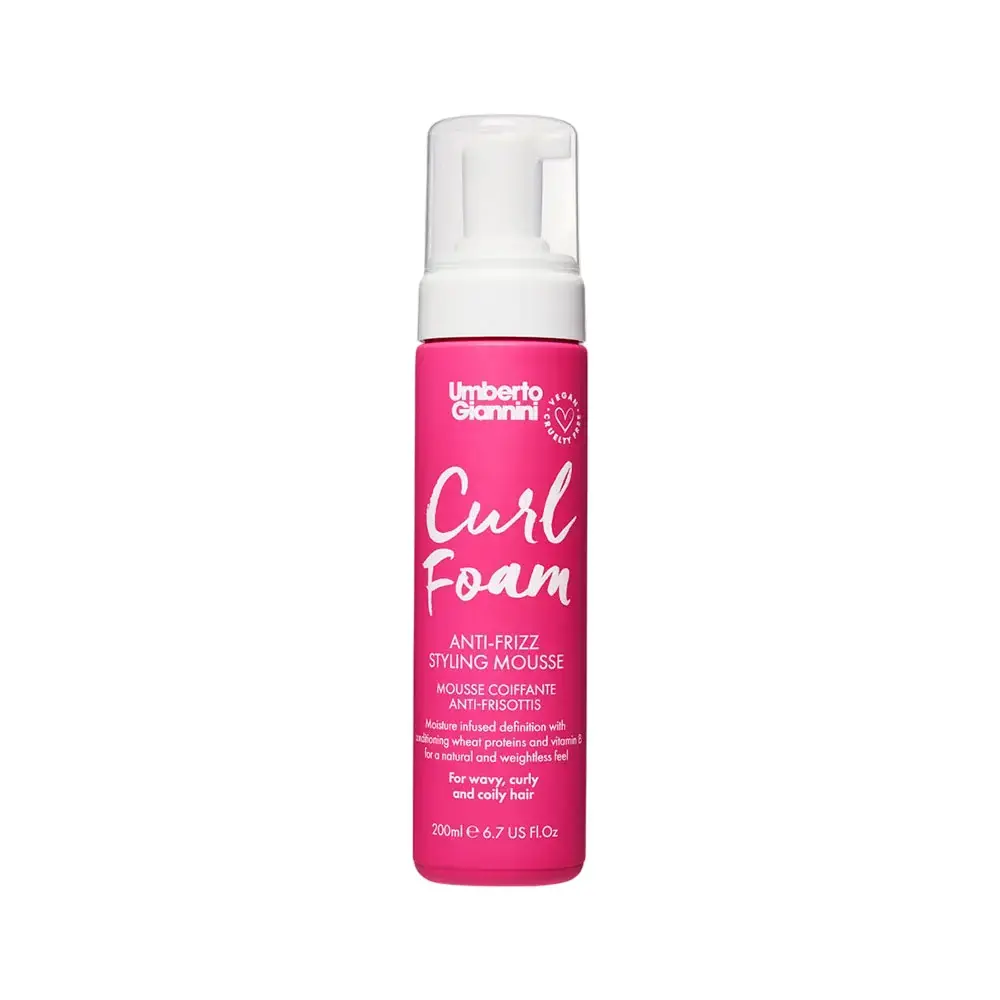 Umberto Giannini, Curl Foam, Natural Ingredients