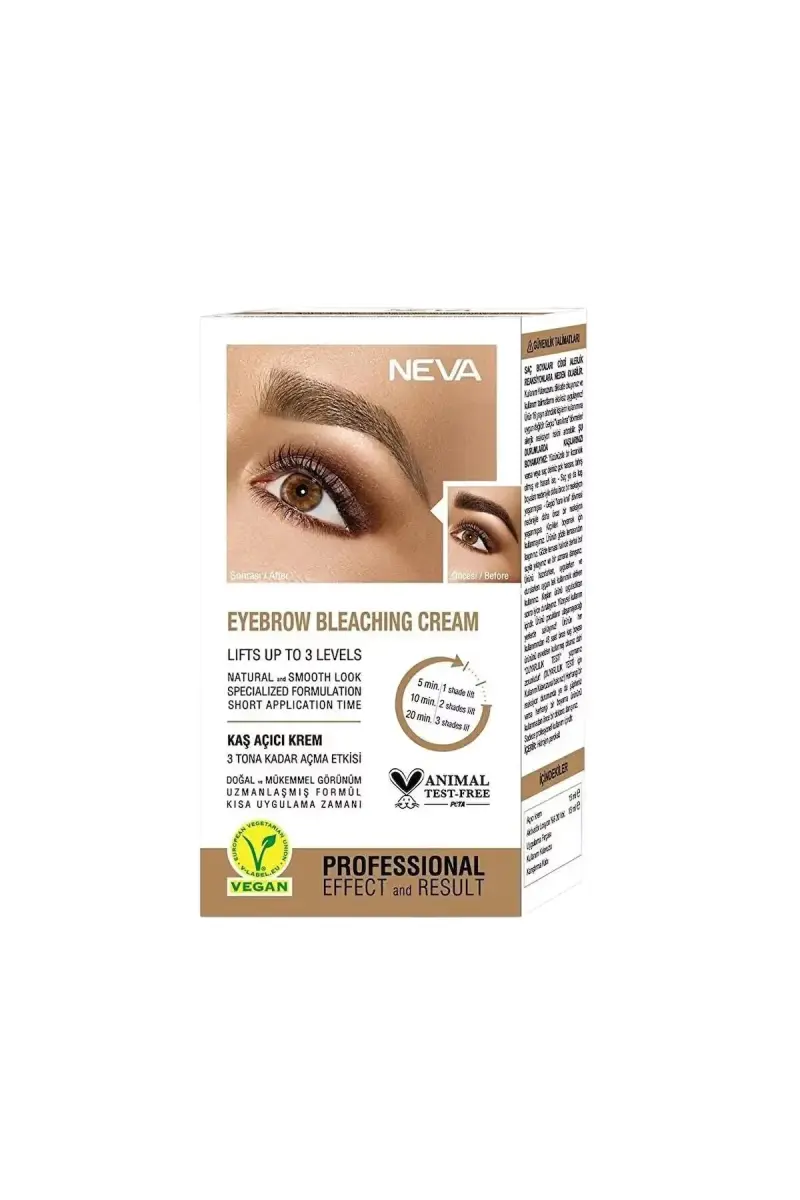 Neva, Eyebrow Bleaching Cream, Lightening, Hair