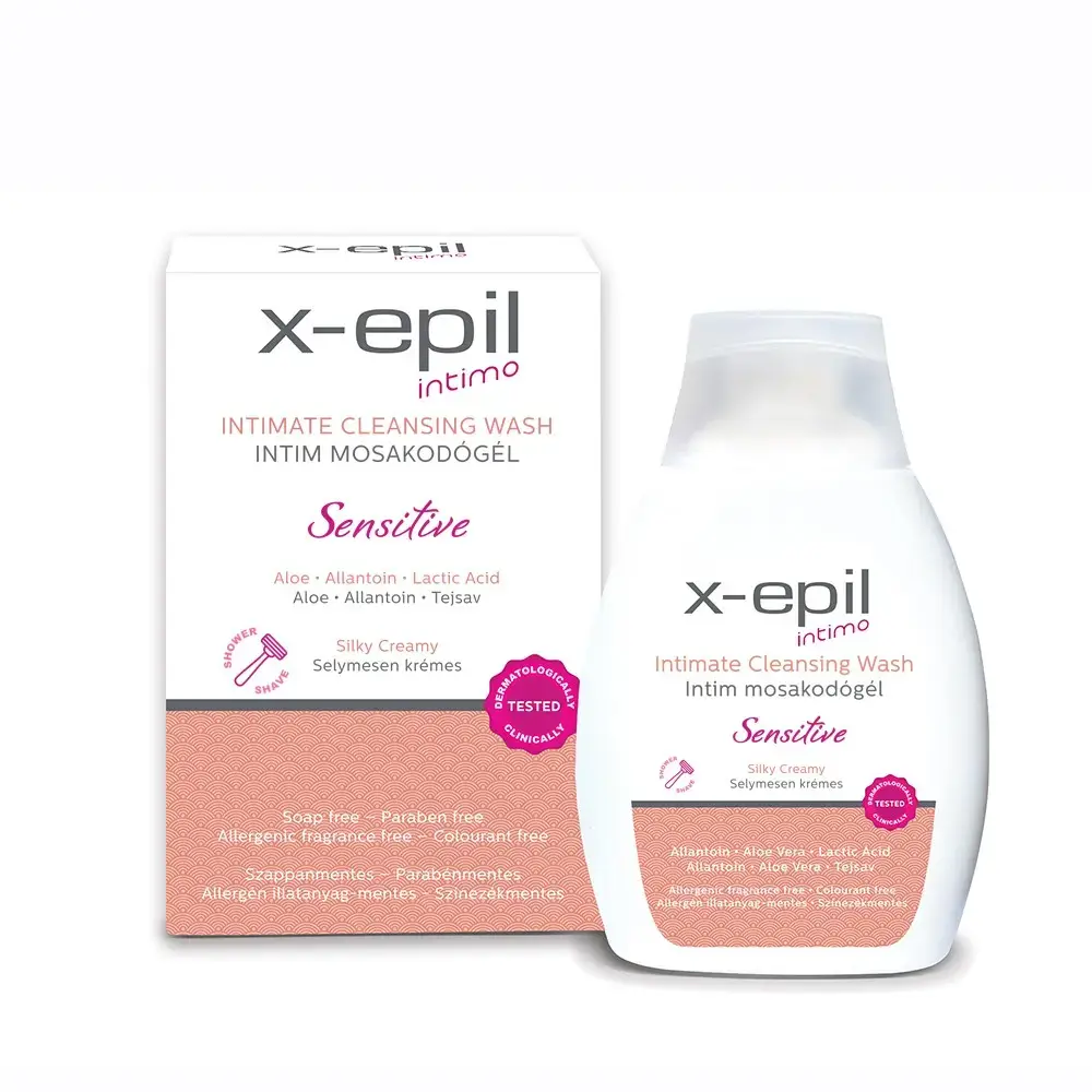 X-Epil, Intimate Cleansing Wash Sensitive, Intimate