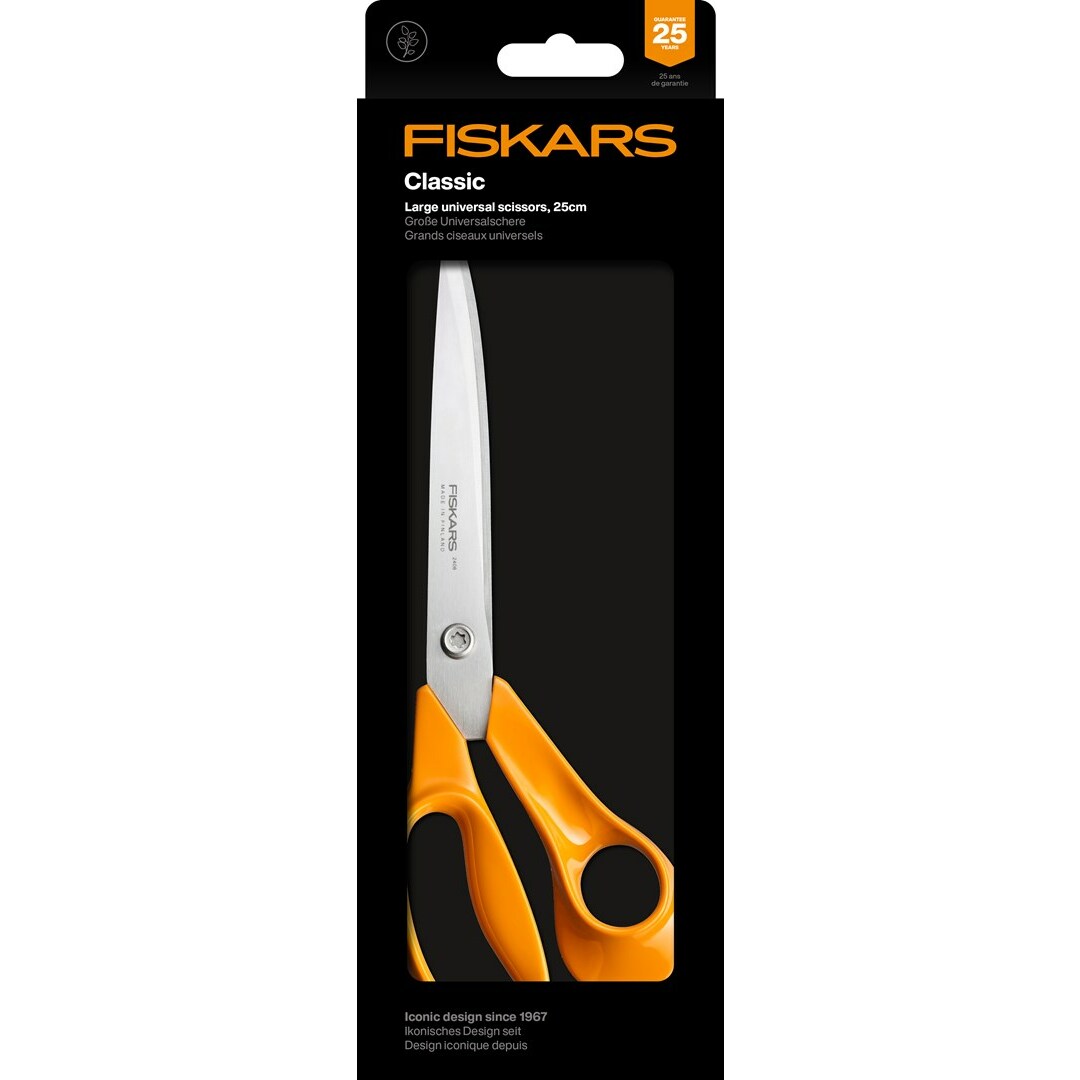 Fiskars Classic profesionālās drēbnieka šķēres 25