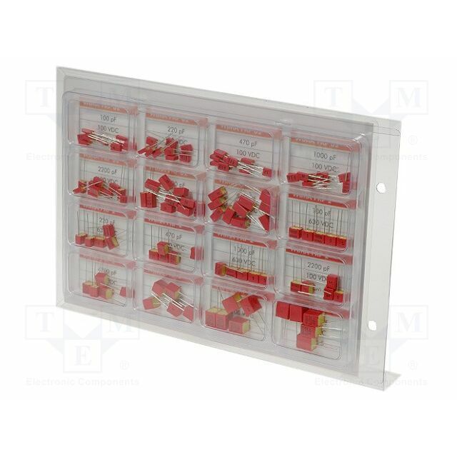 WIMA Capacitors-kit; THT; film capacitors; No