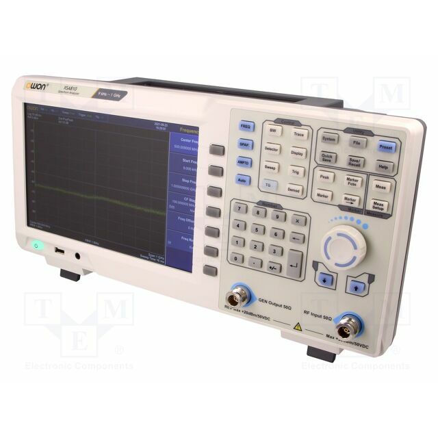 OWON Spectrum analyzer; 9kHz÷1GHz; HDMI,LAN