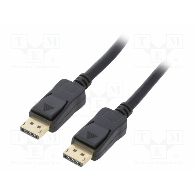Cable; DisplayPort plug,both sides; 8K