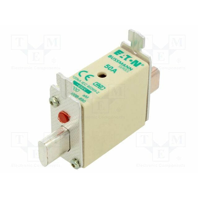 BUSSMANN Fuse: fuse; NH000; industrial; 50A