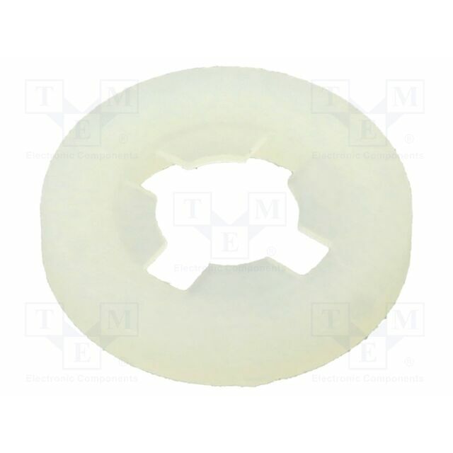 ESSENTRA Washer; round,with protection; h=1