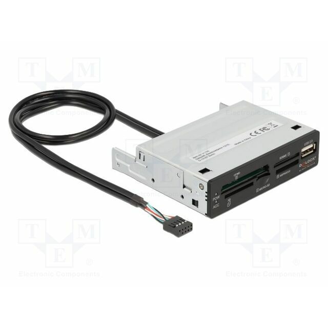 Card reader: memory; USB 2.0