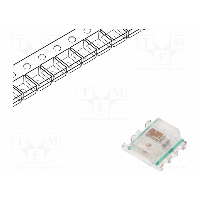 WORLDSEMI Programmable LED; RGB; SMD; 3