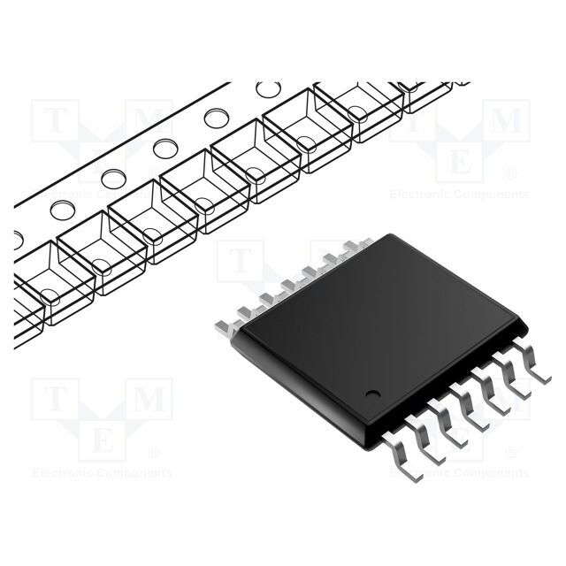 TOSHIBA IC: digital; NAND; SMD; TSSOP14