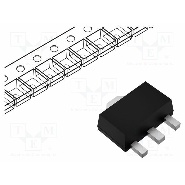 TOSHIBA Transistor: PNP; bipolar; 120V; 800mA