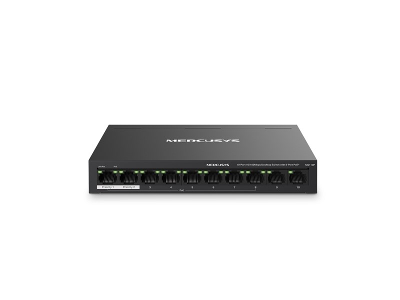 Mercusys MS110P 5-Port 10/100 Desktop Switch