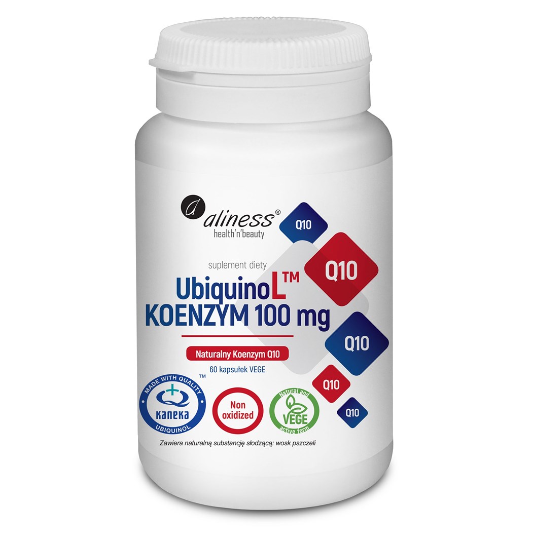 ALINESS UbiquinoL Kaneka dabīgais koenzīms 100