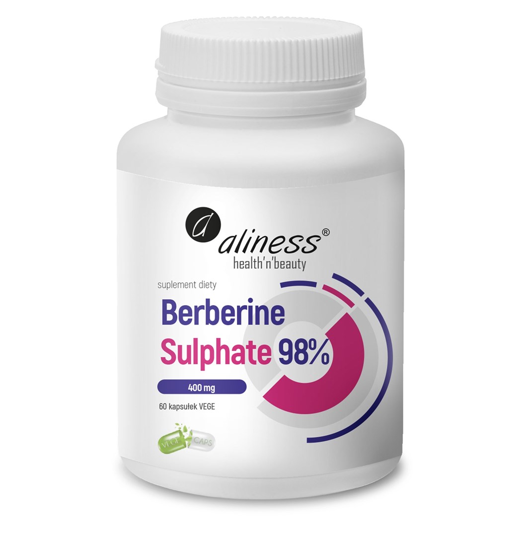 ALINESS Berberīna sulfāts 98%, 400 mg