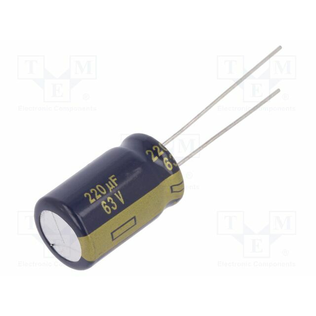 PANASONIC Capacitor: electrolytic; low ESR; THT