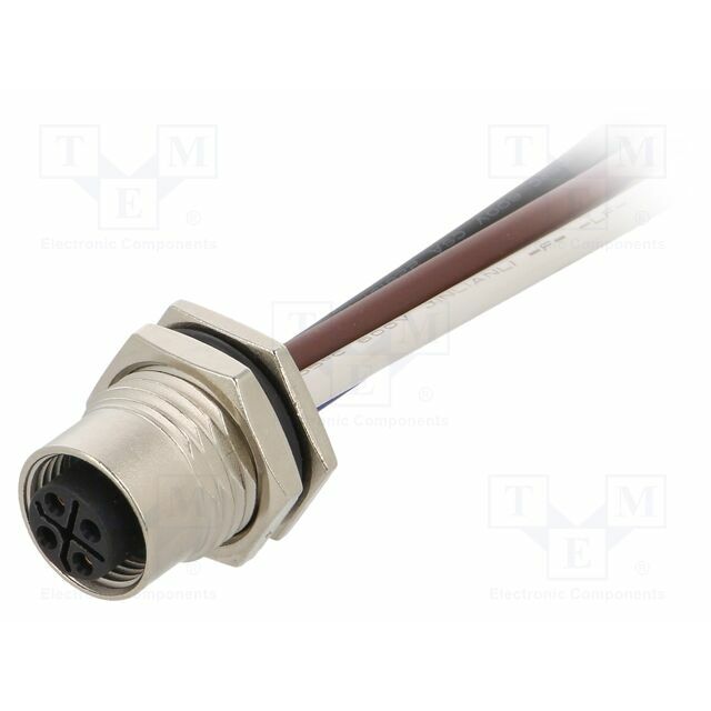 AMPHENOL LTW Connector: M12; socket; PIN: