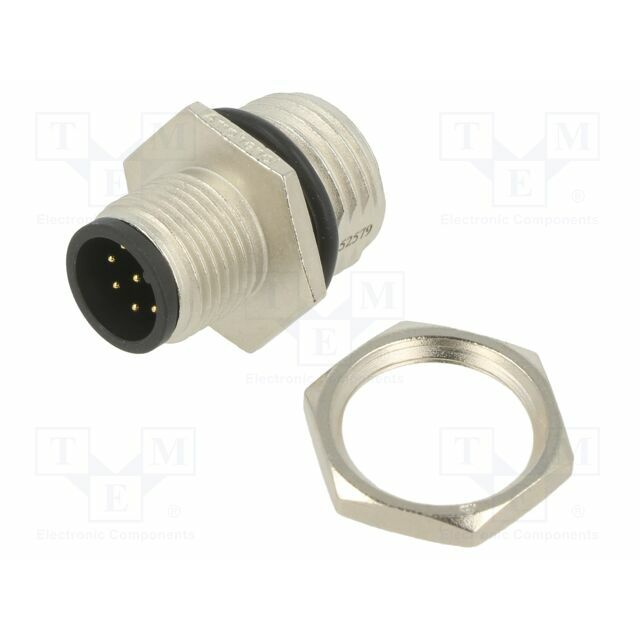 AMPHENOL LTW Connector: M12; socket; PIN: