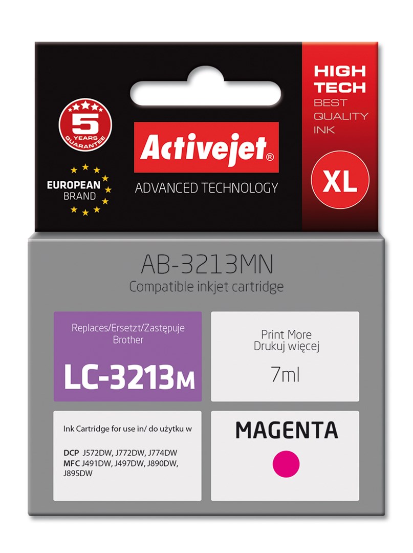 Activejet AB-3213MN Ink cartridge (replacement for