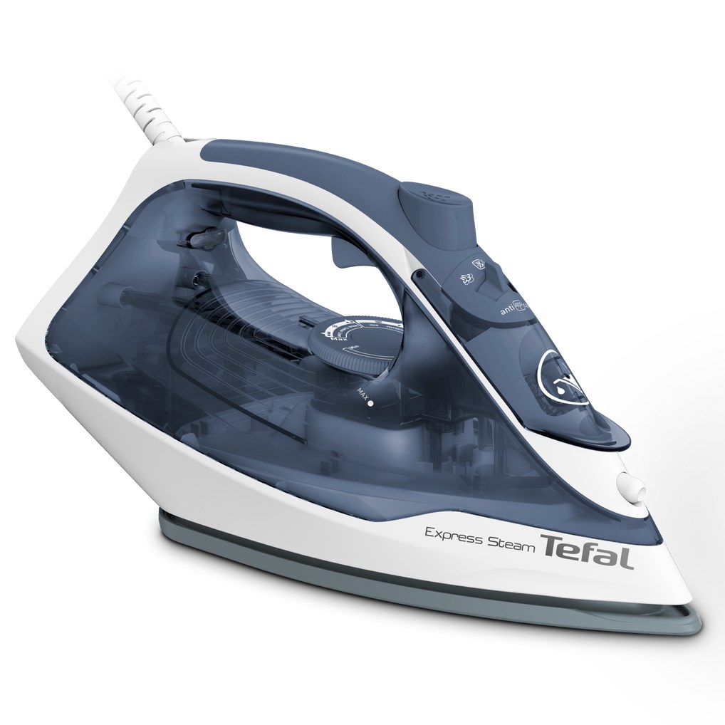 TEFAL Express gludeklis, 2400W, zils/balts |