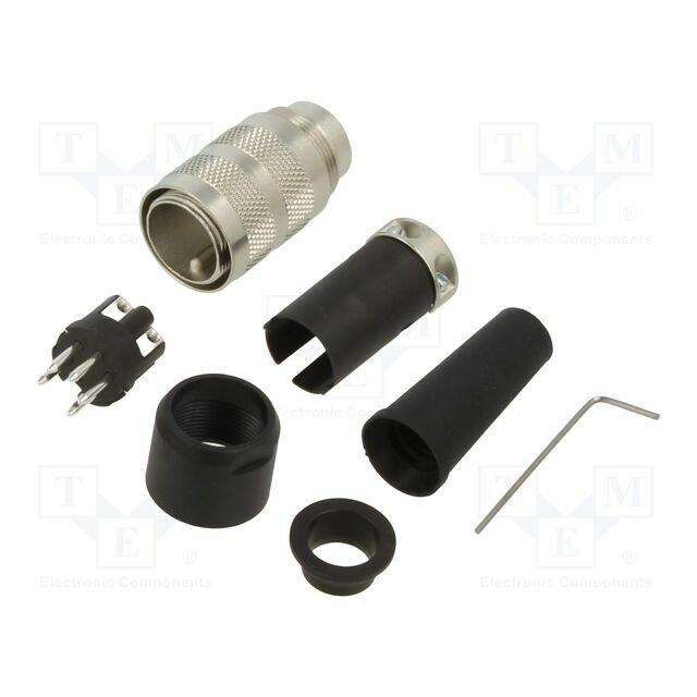 BINDER Connector: M16; plug; male; PIN: