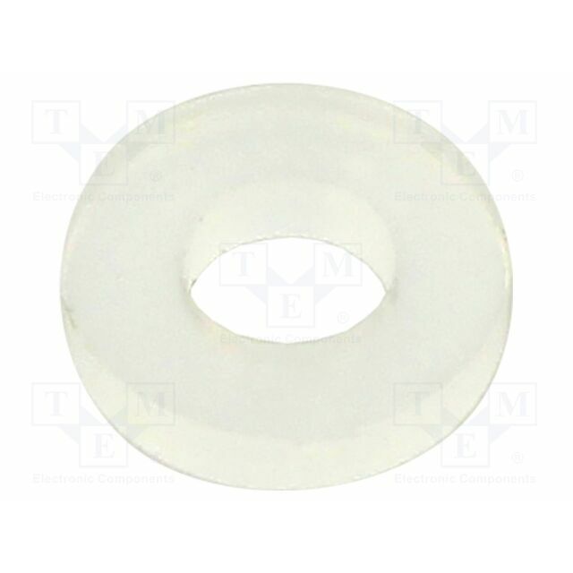 ESSENTRA Washer; round; h=1.4mm; D=7mm
