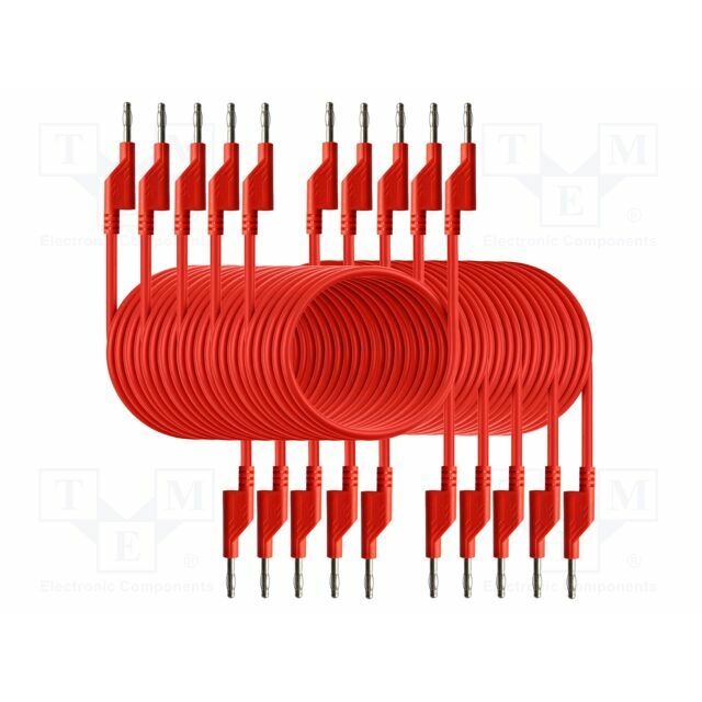 PEAKTECH Test lead: single; banana plug