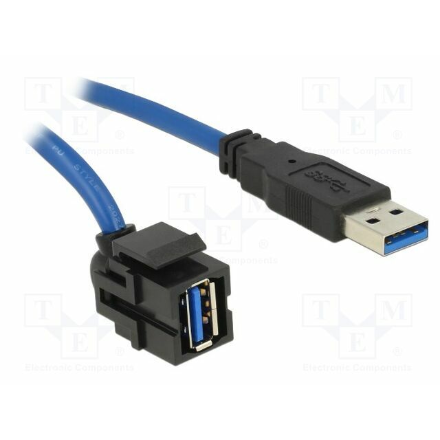USB module; Keystone; USB A socket