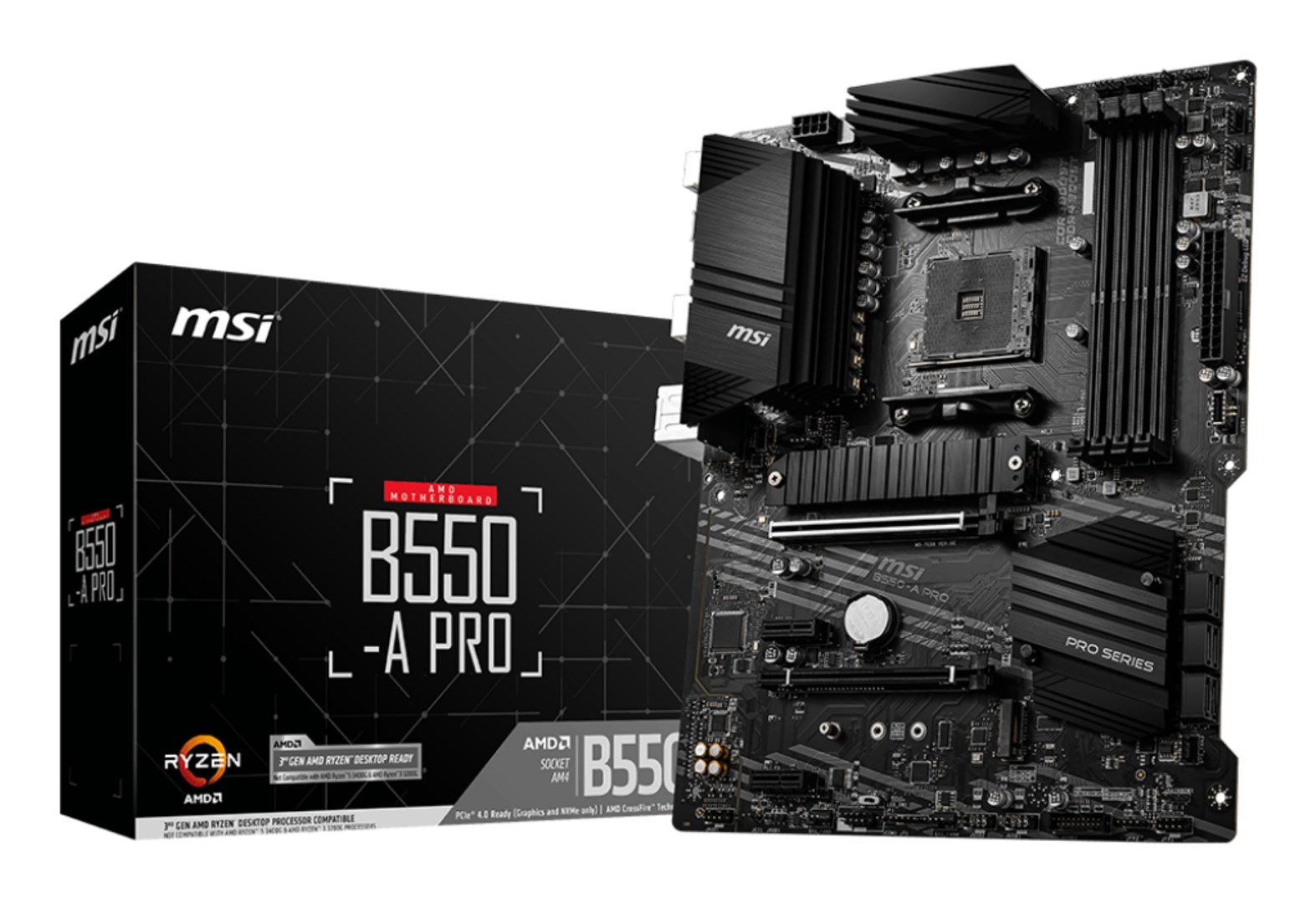 MSI B550-A PRO motherboard AMD B550