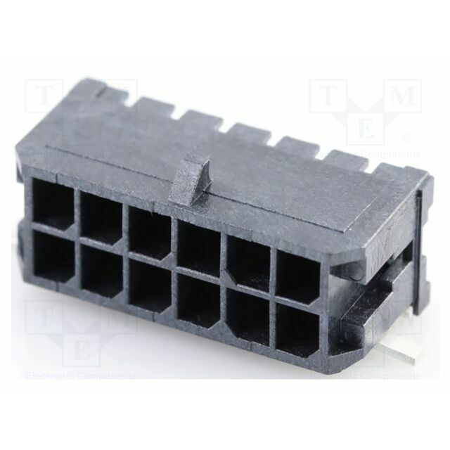 MOLEX Connector: wire-board; male; PIN: 12