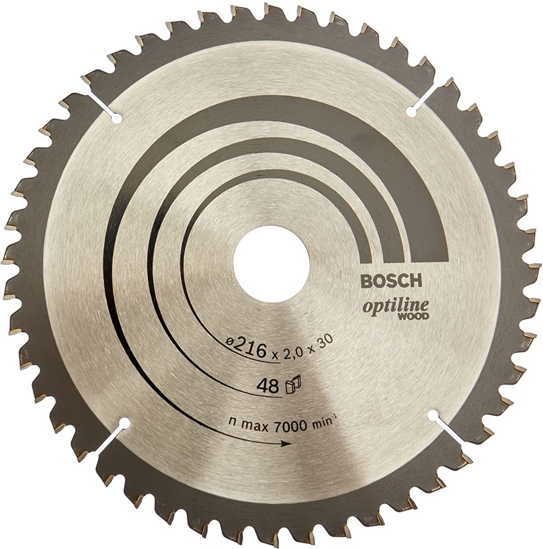 Stacionārā ripzāģa disks 216x30x48 kokam Bosch