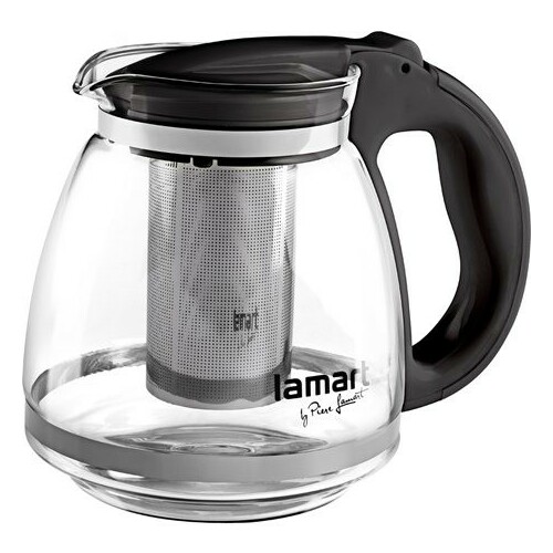 LAMART Jug LT7027 black 1,5L