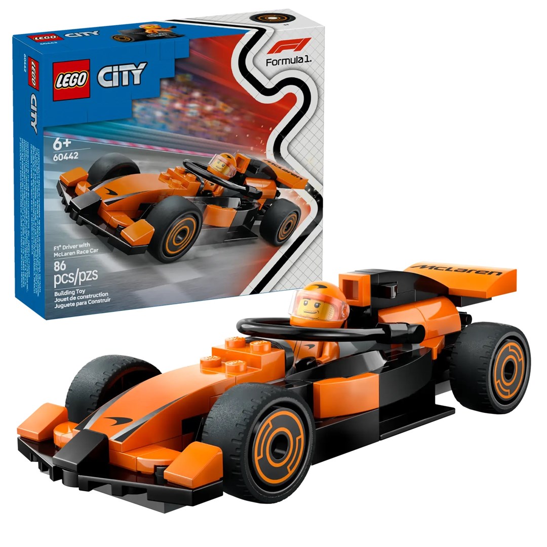 LEGO CITY 60442 F1 Driver with