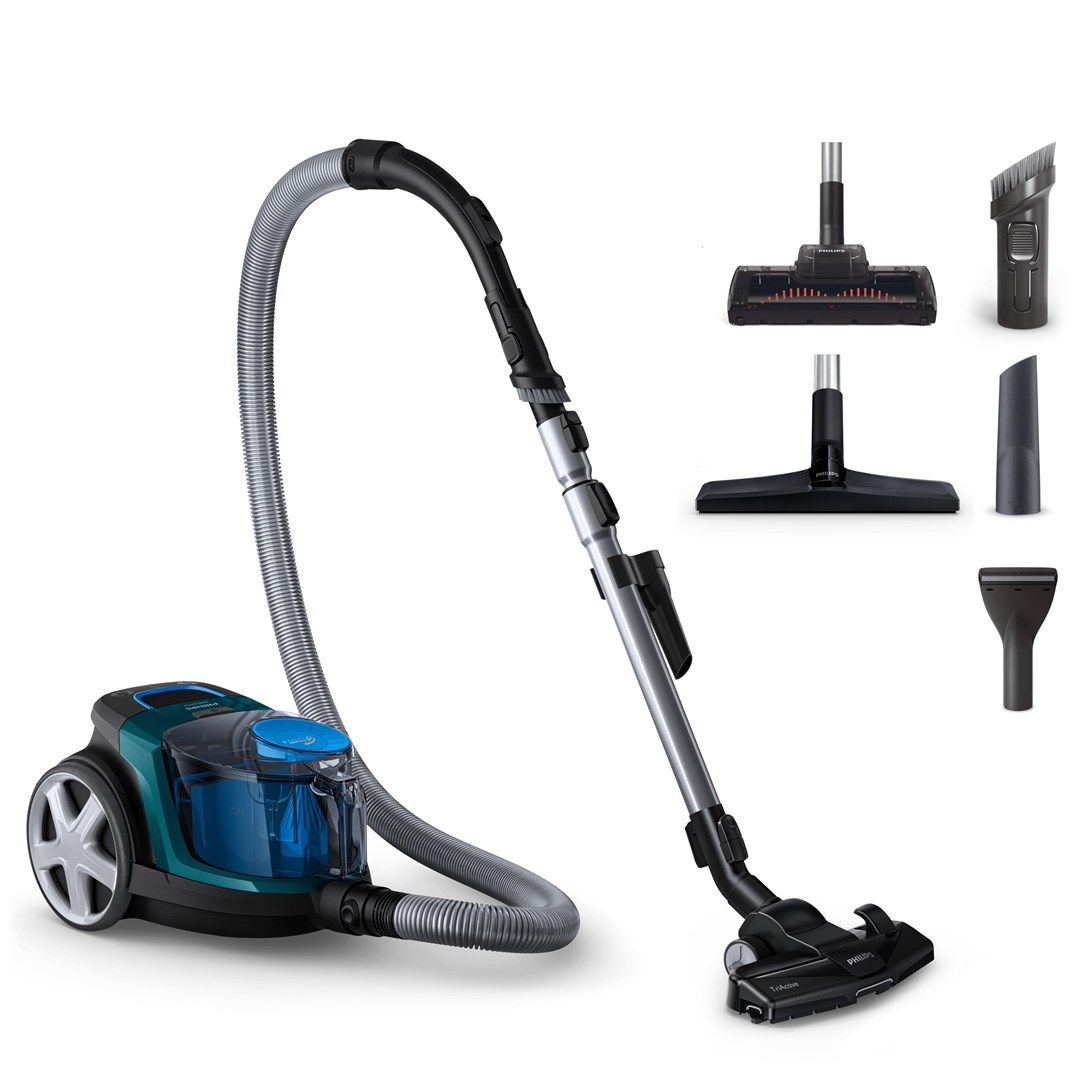 PHILIPS PowerPro Compact bezmaisu putekļsūcējs, 900