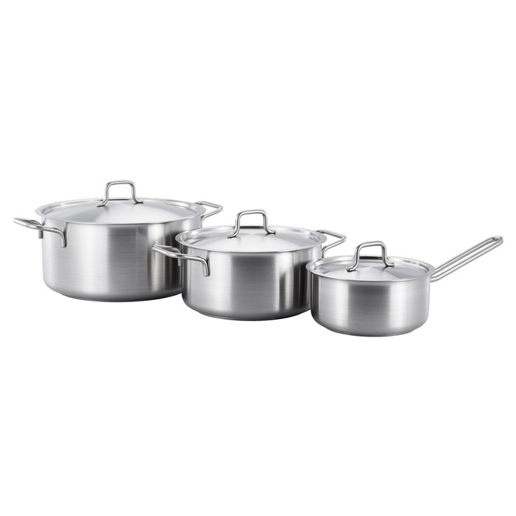 FISKARS SET OF POTS 1.5/3/5L