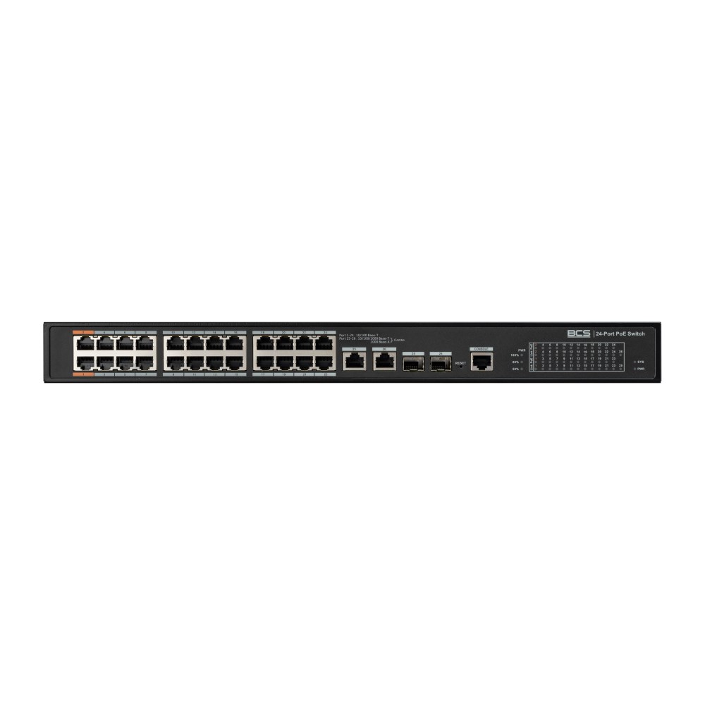 BCS BCS-L-SP2402G-2SFP-M(II) Managed Power over Ethernet