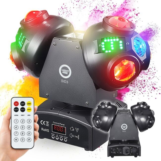 LIGHT4ME SID3 4-in-1 kustīgs daudzfunkcionāls apgaismojums