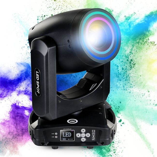 LIGHT4ME PRISMO SPOT 150W kustīgas galvas