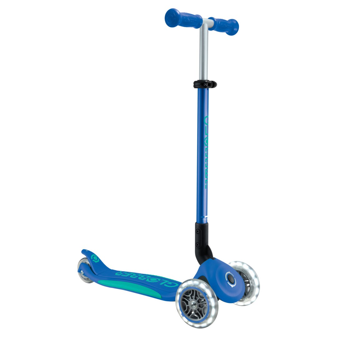 GLOBBER skrejritenis Elite Lights, tumši zils