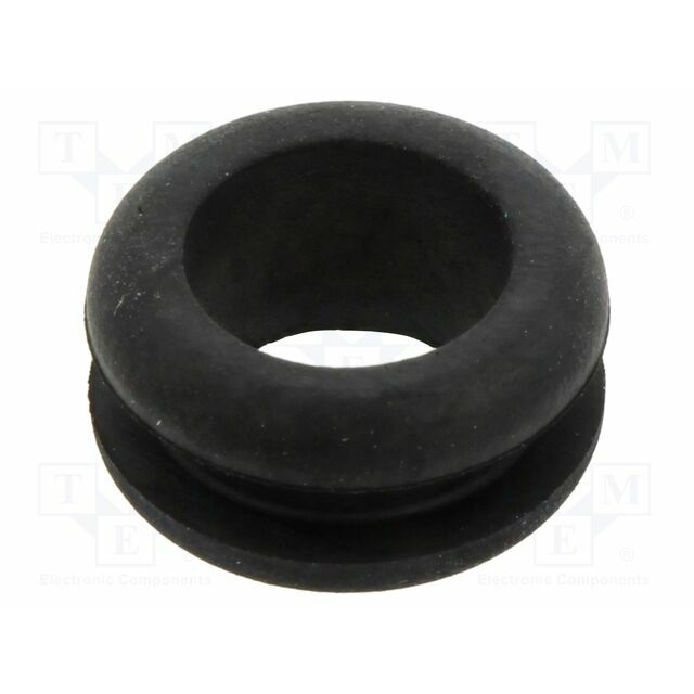 ESSENTRA Grommet; Ømount.hole: 12mm; Øhole: