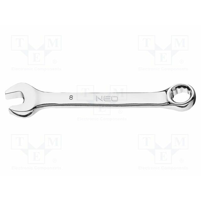 NEO TOOLS Wrench: combination spanner; double-sided