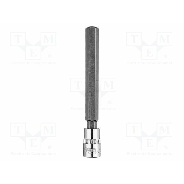 NEO TOOLS Socket: hex key-bit; HEX