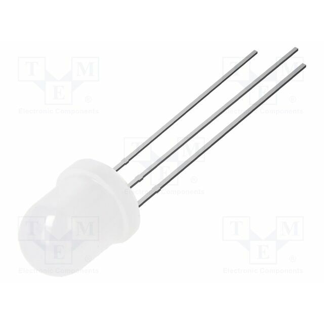 OPTOSUPPLY LED; red,blue; 8mm; 30°