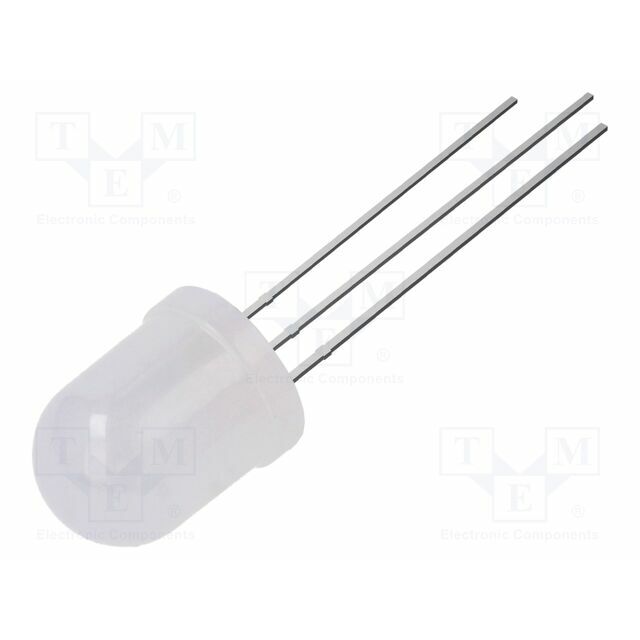 OPTOSUPPLY LED; red,blue; 10mm; 30°