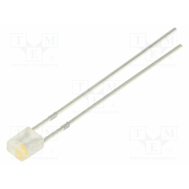 OPTOSUPPLY LED; white warm,red; rectangular
