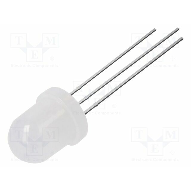 OPTOSUPPLY LED; red,green; 8mm; 30°
