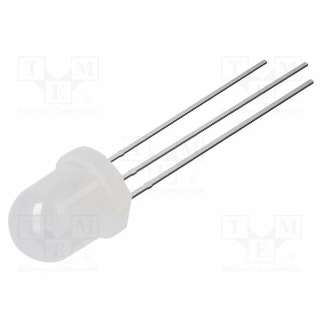 OPTOSUPPLY LED; red,green; 8mm; 60°