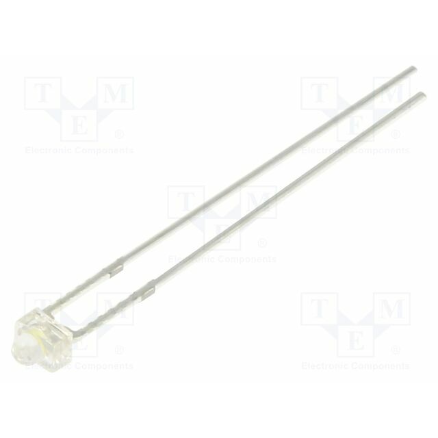 OPTOSUPPLY LED; white cold; 1.8mm