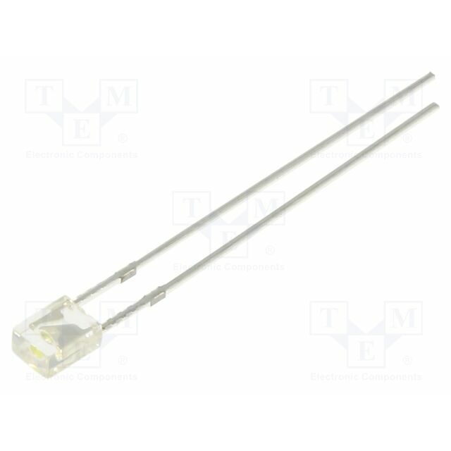 OPTOSUPPLY LED; white cold; rectangular; 2x3x4mm