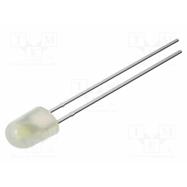 OPTOSUPPLY LED; white cold; oval; 5